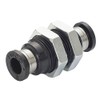 Nippon Pisco (PISCO) One-touch Fitting (Tube Fitting), Partition Wall Union,