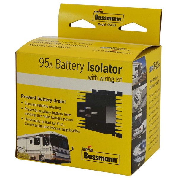 Bussmann (RB-BI-95A) 95 Amp Battery Isolator