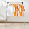 Hengrongshen Portable Clothes Rack, Foldable, Extendable Clothes Rail, Retractable, Travel