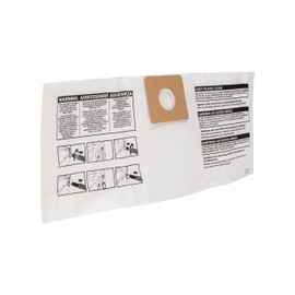 Shop-Vac 9066900 Disposable Filter Bags, Fits 3 Gallon Tanks, Ideal for Dry Pickup, Non-Hazardous Materials, Compatible With Shop-Vac 3 Gallon Models, ( 3-Pack)