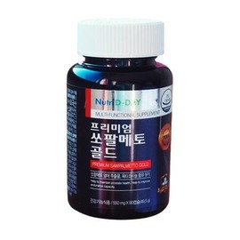 Nutri D Day Premium Saw Palmetto Gold 550mg 90 capsules x 1 / 뉴트리디데이 프리미엄 쏘팔메토 골드 550mg 90캡슐 x 1개