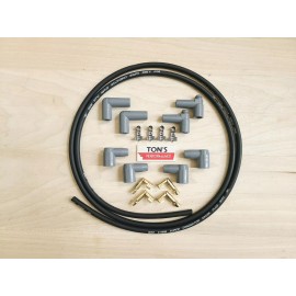 MSD 8.5mm Super Conductor Universal Coil Wire Kit HEI Socket boots terminals GY