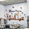 Mirabuy Kitchen Wall Stickers Kitchen Quotes Wall Decals I Like