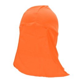 REPAIROCK Cycling Hat Sweat Wicking, Breathable Helmet Liner Mesh Fabric Orange 27x37cm/10.63"x14.57" 1 Pc