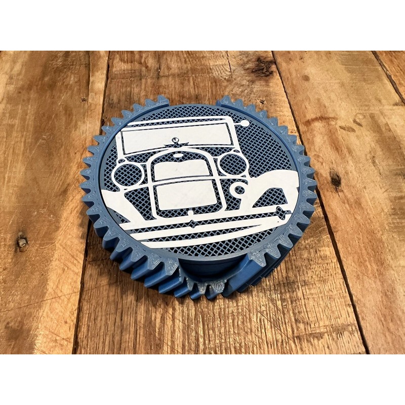Custom Designed Model A Ford Antique Car 3d printed Coaster