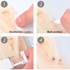 Ear Piercing Kit-8PCS Ear Piercing Tool Kits with Stud Earrings
