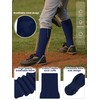 Gnodio 2 Pairs Baseball Socks and Belt Combo Set Adjustable