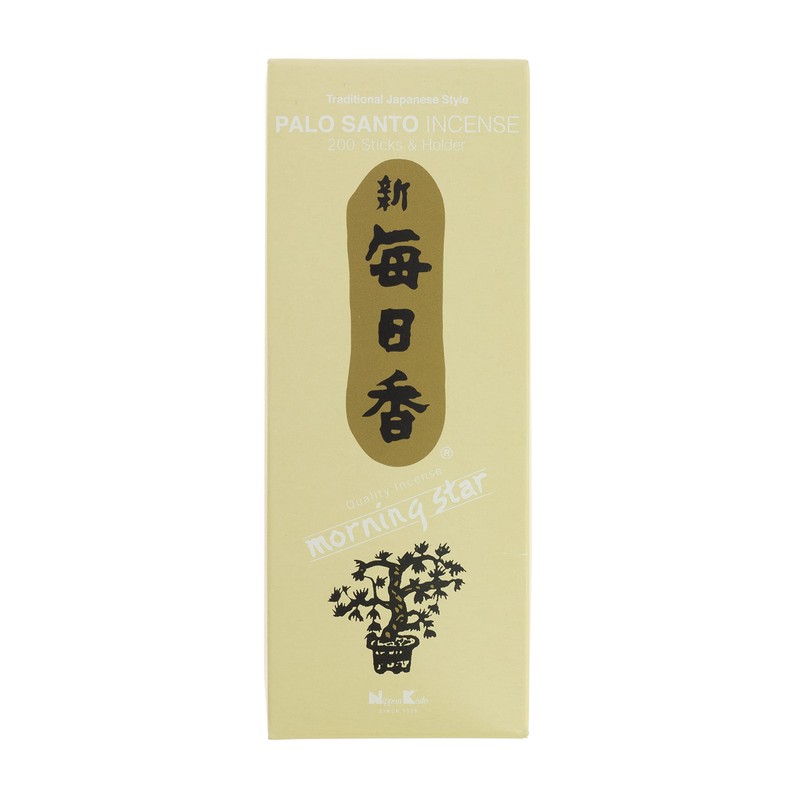 Morning Star Japanese Incense PALO SANTO 200 Sticks