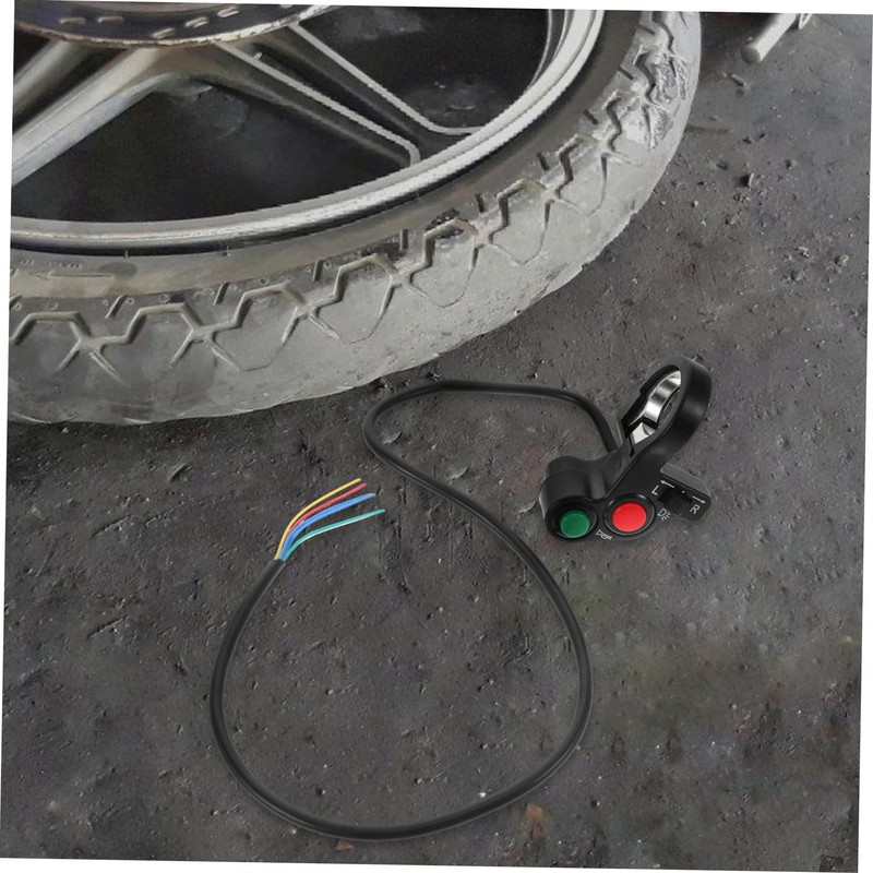 Alipis Motorcycle Handlebar Signal Switch Turn Signal Headlight Horn Control