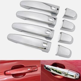 Neutron Motorsports 2014-2020 Chevy Impala 16-24 Malibu Chrome Door Handle Covers W/4 Smart KeyHoles
