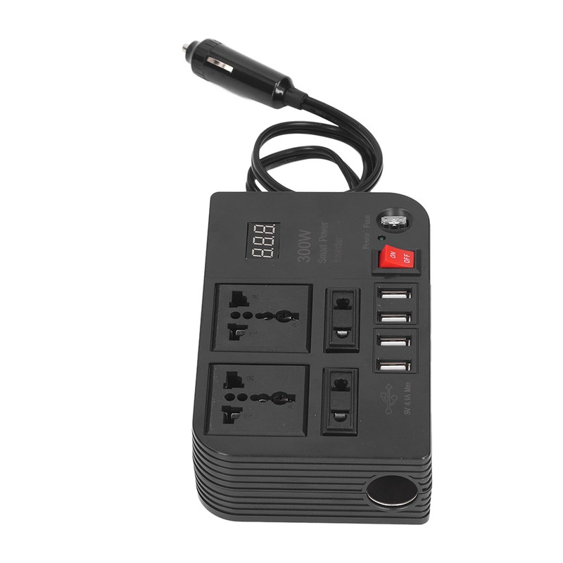 DC12V to AC220V LCD Modified Sine Wave Inverter Car Multifunctional