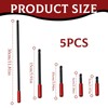 5 Pcs Magnetic Bit Holder for Impact Driver, 1/4" Hex