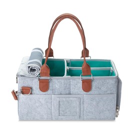 Mr. Pen- Baby Diaper Caddy Organizer with Lid, Baby Organizer, Diaper Caddy with Lid