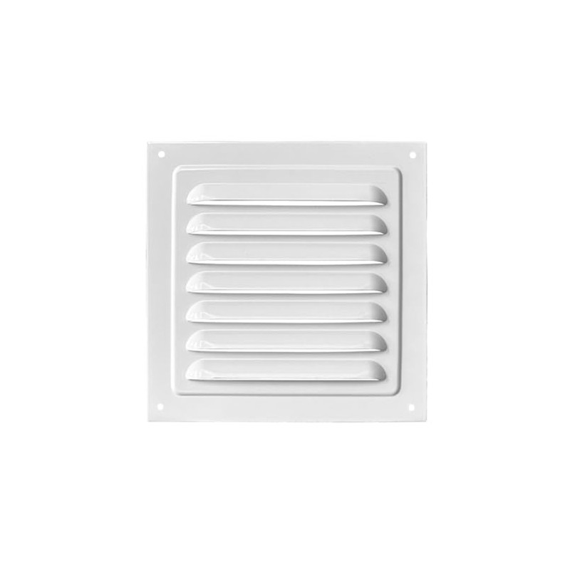Square Ventilation Grille, Granmagazz White Metal Square Ventilation Grille Stainless