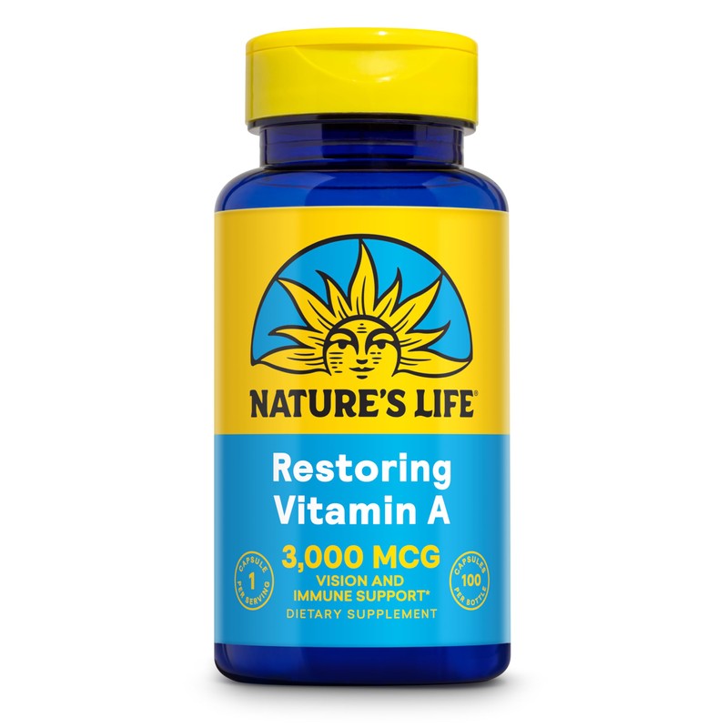 Nature's Life Vitamin A 10,000 IU | 100 ct