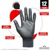 LINCONSON Ultimate Grip Construction & Mechanic Thin Work Gloves with