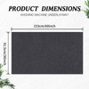 Under Washing Machine Mat, 60 x 36 Inches Absorbent Felt