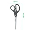 Leitz Titanium Scissors 180 mm, Stainless Steel 180 mm Scissors
