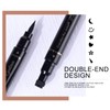 Ownest 6 Pcs Waterproof Smudge-proof Eyeliner Stamp Pen Set -