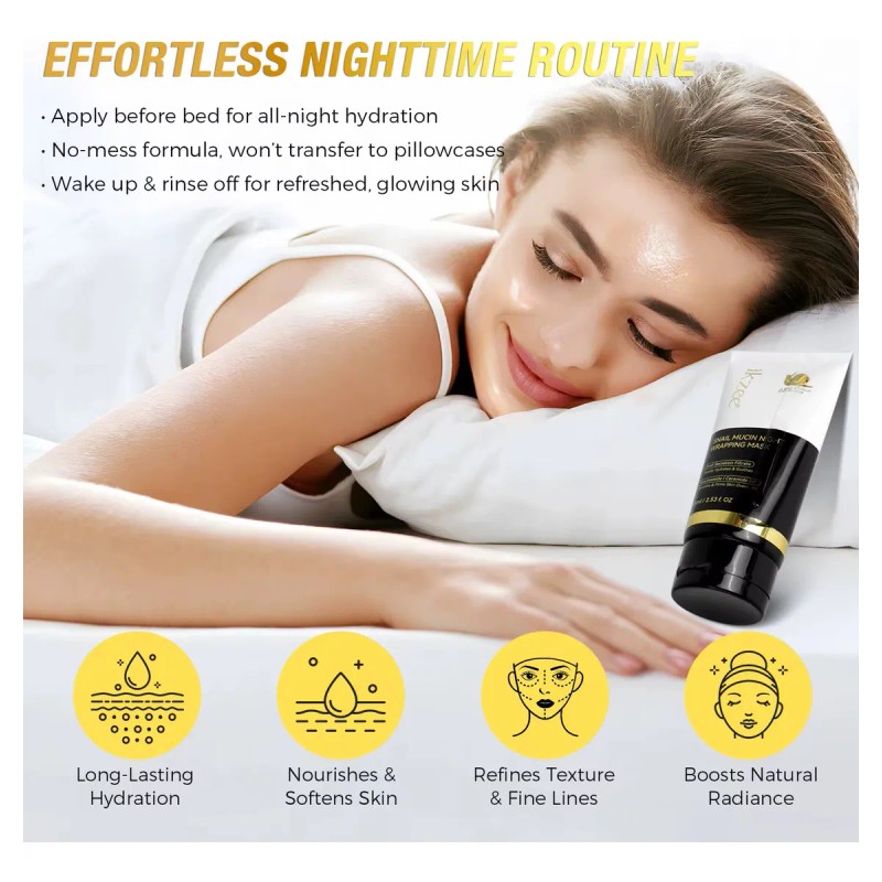 Gel Mascarilla Nocturna Caracol Niacinamida