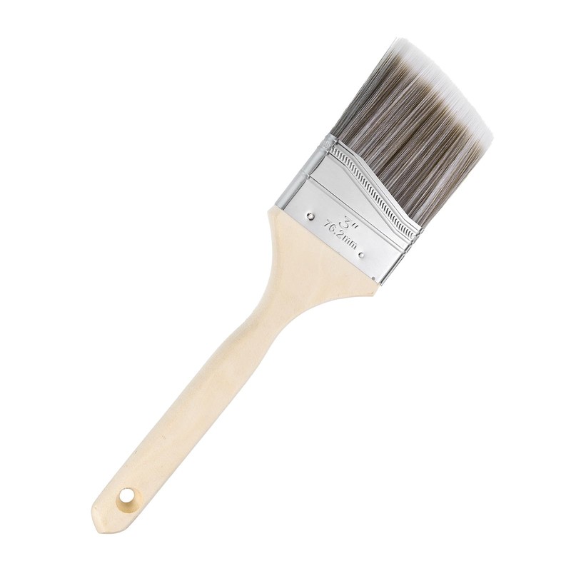 sourcing map Paint Brush 3" Reusable Variety Angle Brushes Paint