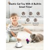APODESS Automatic Interactive Cat Toys for Indoor Cats with Removable