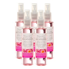Aceite Antiedad Rosa Mosqueta Con Vitamina E 125ml. 5 Piezas Normal Día/noche