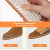 Suede Brush and Eraser Kit, 2-in-1 Rubber Cleaning Brush &