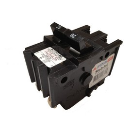 1- Federal Pacific Stab-Lok NA220 20 AMP 2-POLE Challenger / FPE THICK STYLE Circuit Breaker