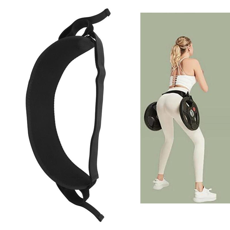 Hip Thrust Cushion Belt Hip Bridge Waist Belt Exercise Hip