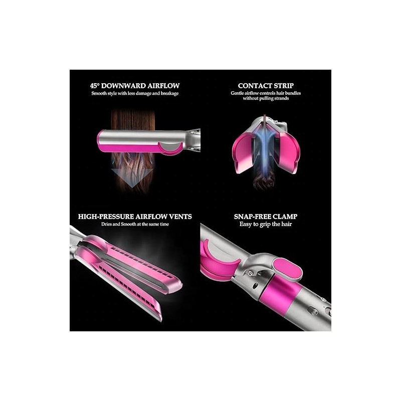 Airflow Hair Styler Attachment Compatible with Air Wrap Styler No