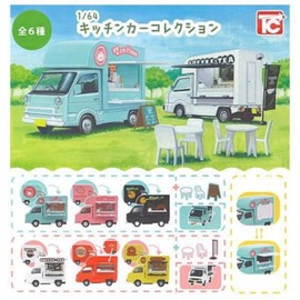 Toys Cabin 1/64 Kitchen Car Collection x Total 6 Types Set, Full Comp Toy, Capsule Toy