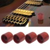 4pcs Maple Wood Effect Pedal Control Amplifier Knobs for Electric