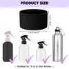 Honeydak 12 Pcs Silicone Sleeve Bottom Base Accessories for 16