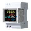 DEWIN Electric Meter, 6 in 1 Digital Energy Meter 100A