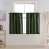 PANELSBURG Short Curtains 30 Inches Long for Small Window Set