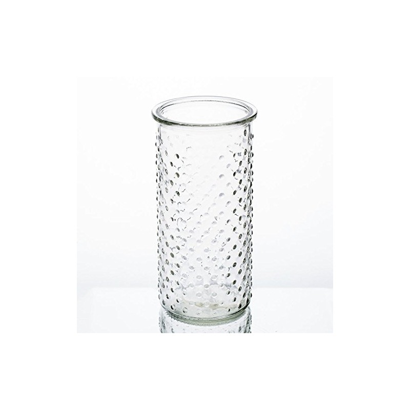 Richland Cylinder Vase Dotted Swiss Small Set of 6