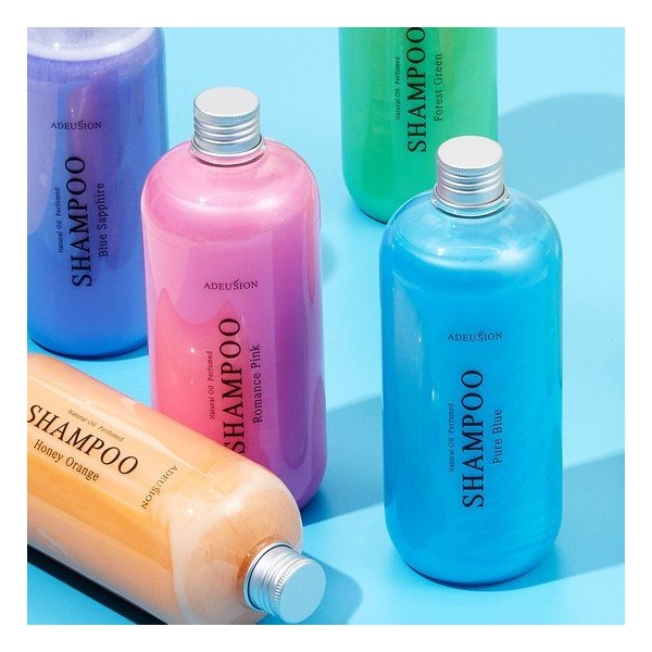 Adcyon Natural Oil Perfumed Shampoo Collection, 09. Shampoo (Romance Pink)