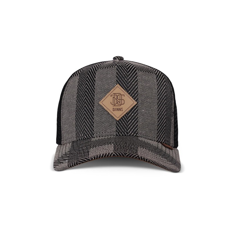 Djinns - Hermecheck Trucker Cap Mesh Cap Hat Cap Hat