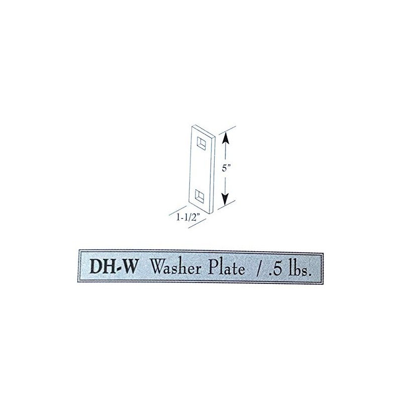 Dock Hardware Galvanized Steel Washer Plate DH-W