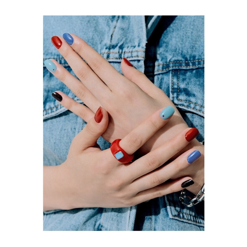 Bauhaus gel nails / 바우하우스 젤네일