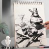 Sketchbook Cuaderno De Boceto Block De Dibujo 24hoja A5 160g