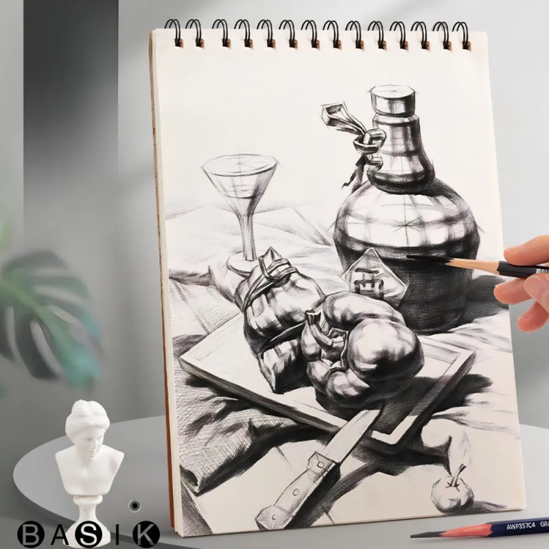 Sketchbook Cuaderno De Boceto Block De Dibujo 24hoja A5 160g