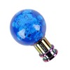 Universal HKS Crystal Blue Round Ball Manual Car Gear Stick