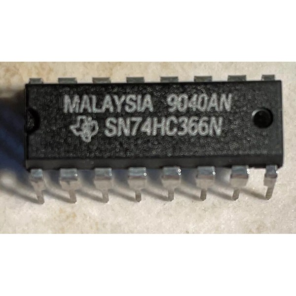 Texas Instruments T.I. SN74HC366N Hex Bus Driver - NOS