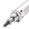 Heschen Pneumatic Slim Air Cylinder, MAL 16-100, M5 Port, 16mm