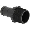 Banjo HB150-100 Polypropylene Hose Fitting, Adapter, 1-1/2" NPT Male x