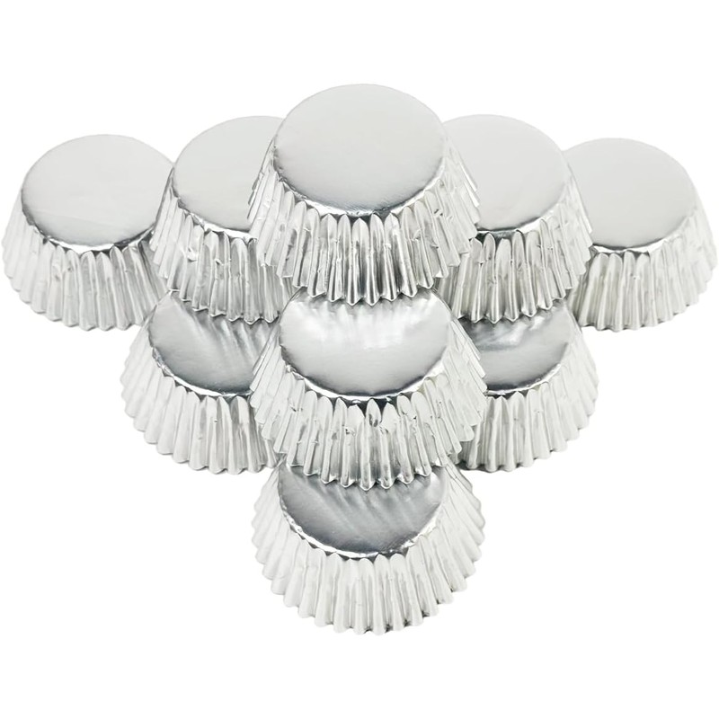 Gcardist 300-Count Gold Foil Cupcake Liners for Baking Baking Cups