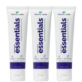 Dental Herb Company - Essentials Toothpaste (4 oz.) Fluoride-Free (3 Pack)