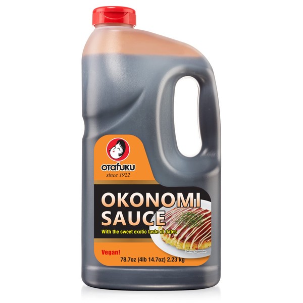 Otafuku Okonomi Sauce for Okonomiyaki, 78.7 OZ | 1/2 Gallon